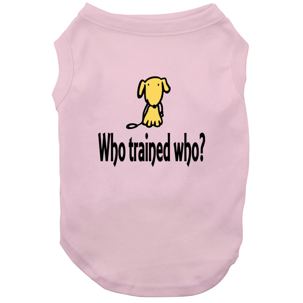 Who Trained Who?
